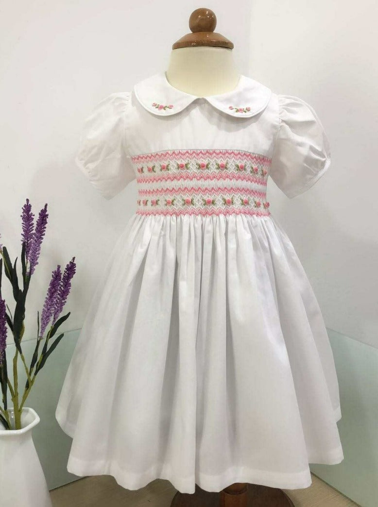 Baby girl smocked on sale dress