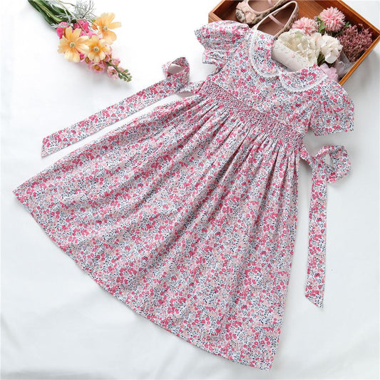 Elsie Smocked Dress - LeeyaRose