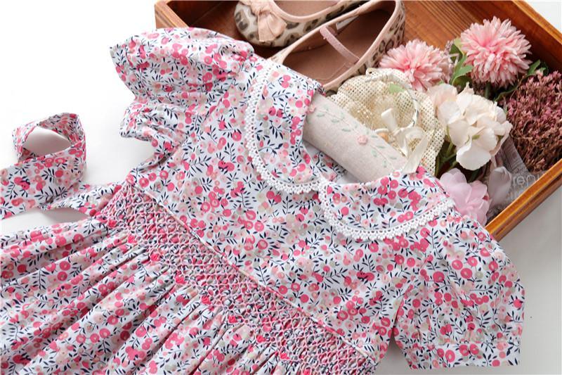 Elsie Smocked Dress - LeeyaRose