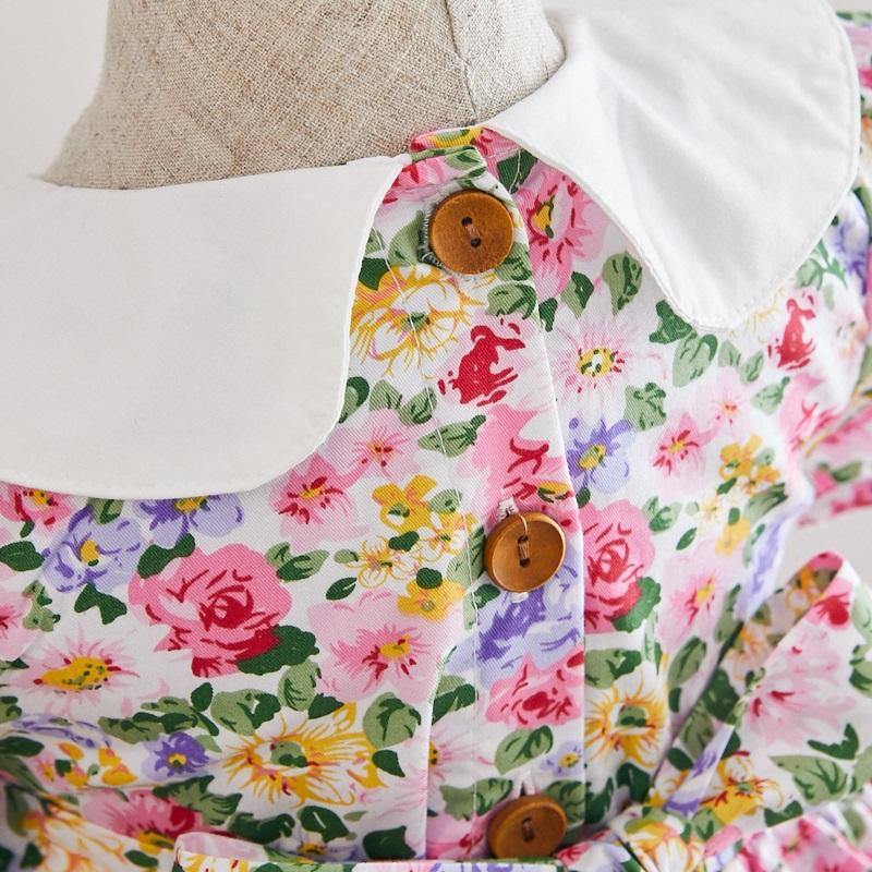 Isla - Floral Smocked Dress - LeeyaRose