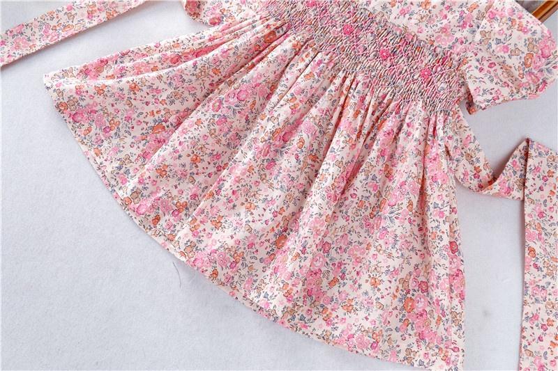 Olivia Smocked Dress - LeeyaRose