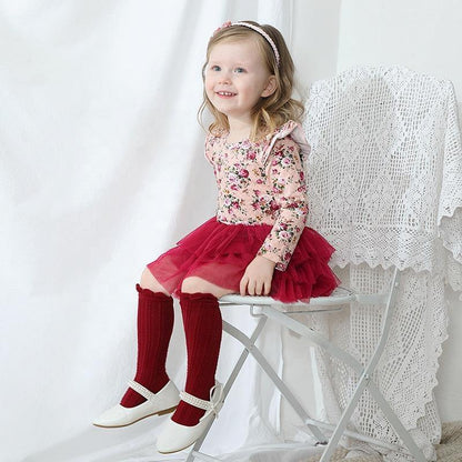 Red Rose Tutu Romper - LeeyaRose