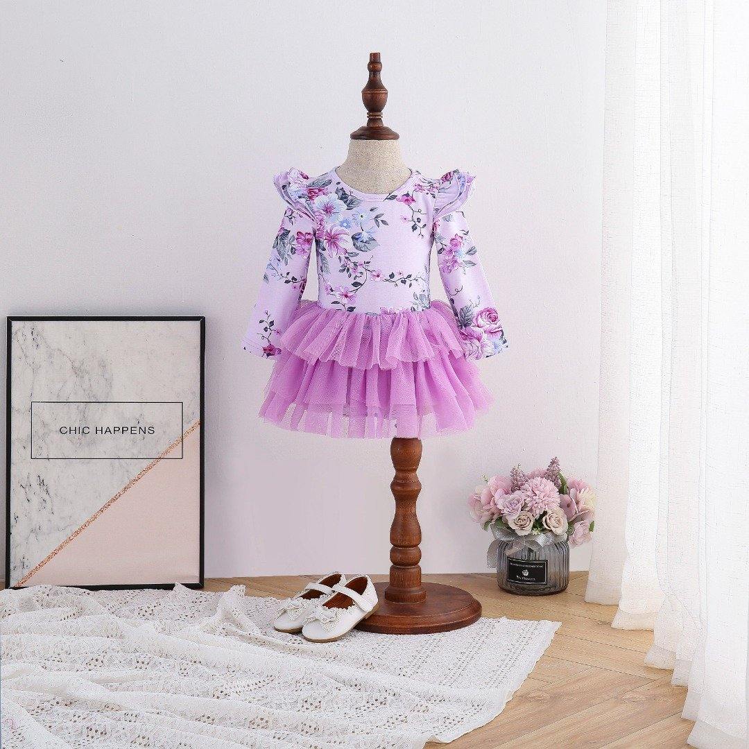 Pink Rose Tutu Romper - LeeyaRose